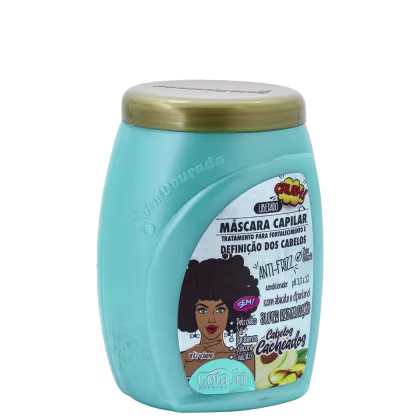 Imagem do produto MASCARA CAPILAR GOTA DOURADA CACHEADOS ABAC+D PANTENOL 1K