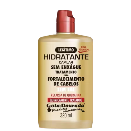 Imagem do produto CREME DE PENTEAR GOTA DOURADA 320ML QUIMICAMENTE TRATADOS