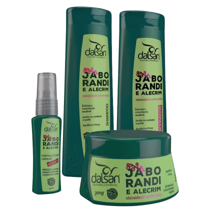 Imagem do produto Kit Dalsan Cosméticos Jaborandi e Alecrim (4 Produtos)