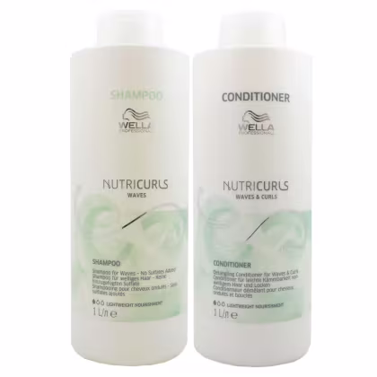 Imagem do produto Kit Wella Professionals Nutricurls Duo Salão (2 Produtos)