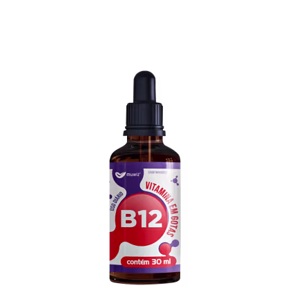 Imagem do produto Vitamina B12 Em Gotas 30ml - Muwiz