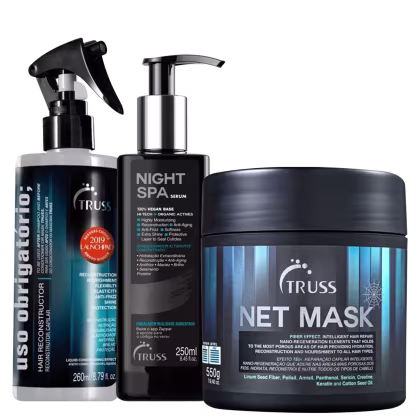 Imagem do produto Kit Truss Net Mask Obrigatório Night Spa (3 Produtos)