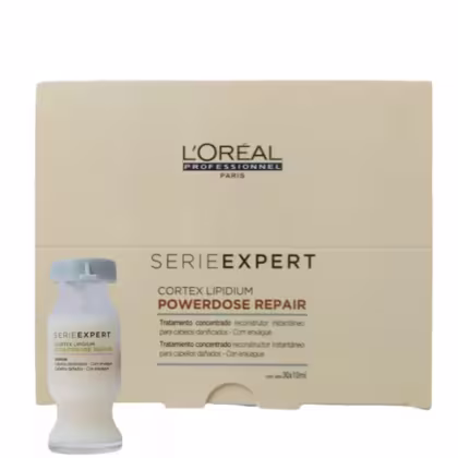 Imagem do produto L'Oréal Professionnel Powerdose Cortex Lipidium - Ampola Capilar 30x10ml