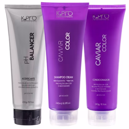 Imagem do produto Kit K. Pro Caviar Power Trio pH Balancer (3 Produtos)