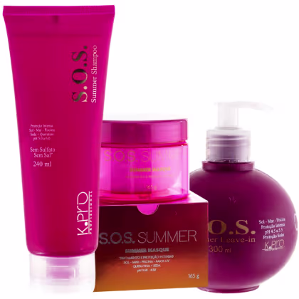 Imagem do produto Kit K. Pro SOS Summer Trio Power (3 Produtos)