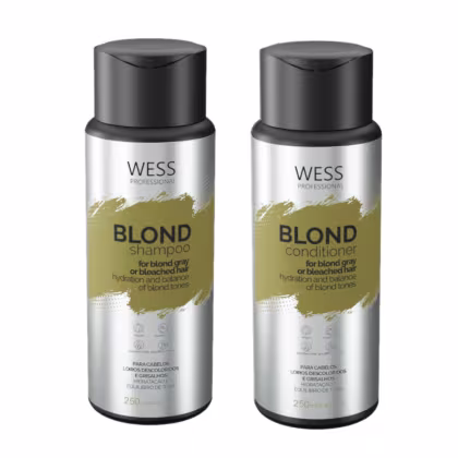 Imagem do produto Kit Wess Blond Shampoo + Condicionador 250ml