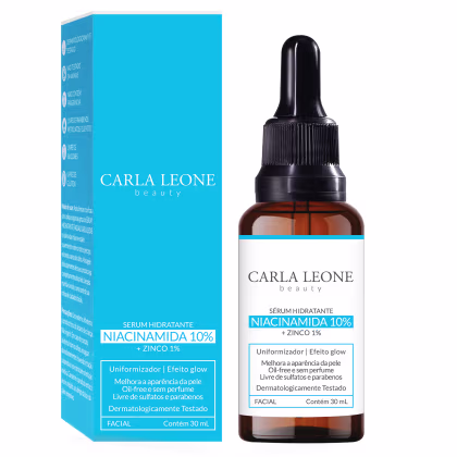 Imagem do produto Carla Leone Niacinamida 10% + Zinco 1% - Sérum Hidratante Facial 30ml