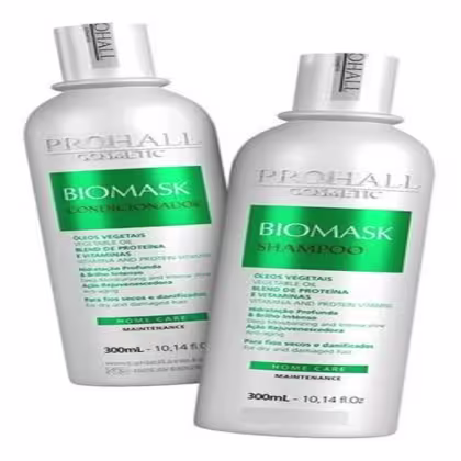 Imagem do produto Kit Prohall Cosmetic Biomask Duo Home Care (2 Produtos)