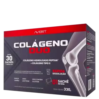 Suplemento Alimentar Biolab Colágeno Duo, 30 sachês.