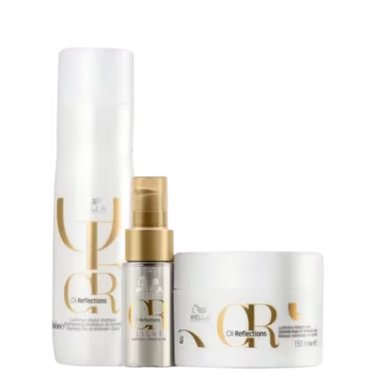 Imagem do produto Kit Wella Professionals Oil Reflections SuperTrio (3 Produtos)