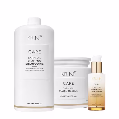 Imagem do produto Kit Keune Care Satin Oil Lumi Coat Supreme (3 Produtos)