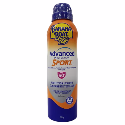 Imagem do produto Banana Boat Advanced Protection Sport FPS 50 - Protetor Solar em Spray 170g