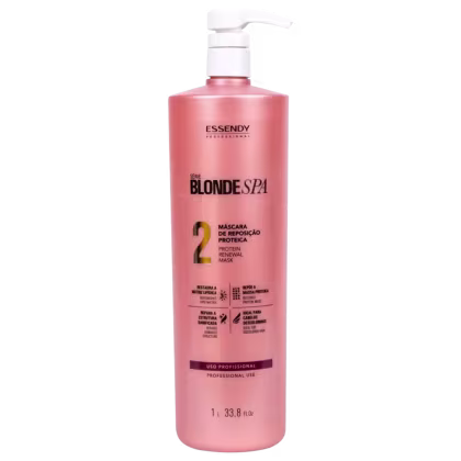 Imagem do produto Máscara Condicionante Professional 1Lt Cabelos Loiros e Mechas - Blonde Spa Essendy