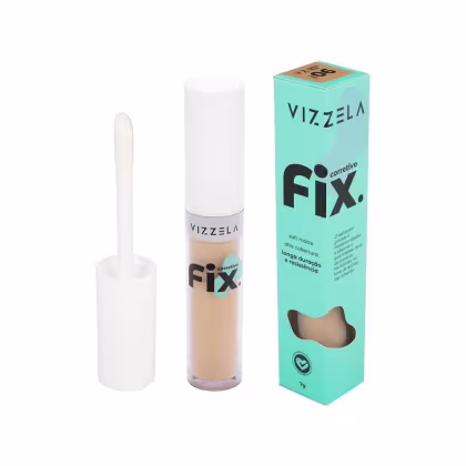 Imagem do produto Vizzela Cosméticos Fix Cor 6 - Corretivo Líquido 7g