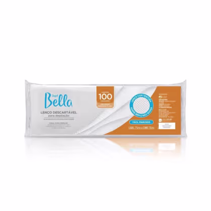 Imagem do produto Depil Bella Lenço com Textura para Depilação 100 folhas