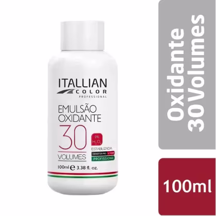 Imagem do produto Itallian Hairtech Color Professional - Emulsão Oxidante Estabilizada 30 Volumes 100ml