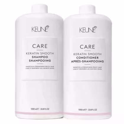 Imagem do produto Keune Care Keratin Smooth Kit Shampoo 1000ml + Condicionador 1000ml