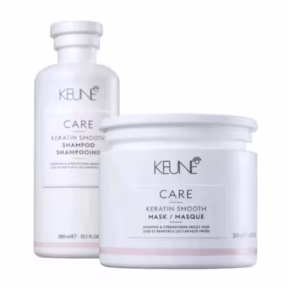Imagem do produto Keune Care Keratin Smooth Kit Shampoo 300ml + Máscara 200ml