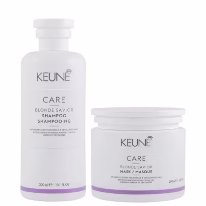 Imagem do produto Keune Care Blonde Savior Kit Shampoo 300ml + Máscara 200ml