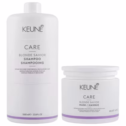Imagem do produto Keune Care Blonde Savior Kit Shampoo 1000ml + Máscara 500ml