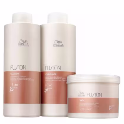 Imagem do produto Kit Wella Professionals Fusion Super Trieto (3 Produtos)