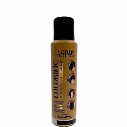 Imagem do produto Aspa Colorific Preto - Maquiagem Capilar 120ml