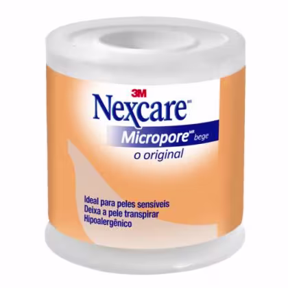 Imagem do produto 3M do Brasil Nexcare Micropore Bege - Fita Microporosa 50mm 4,x5m