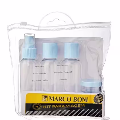 Imagem do produto Marco Boni Kit Frascos e Potes para Viagem REF 6203
