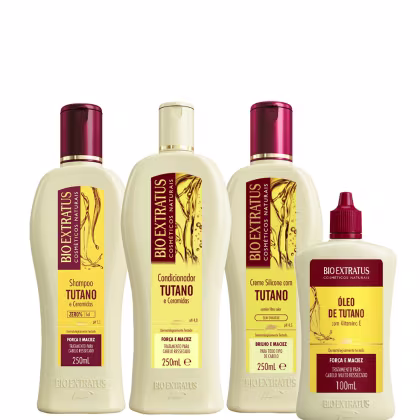 Imagem do produto Kit Bio Extratus Tutano Quarteto Finalização Home Care (4 Produtos)