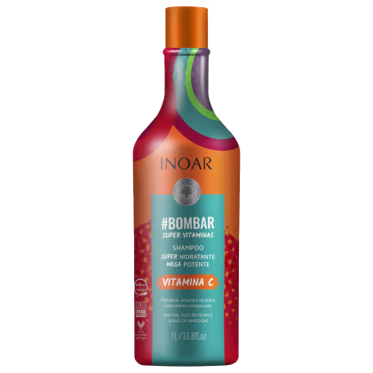Imagem do produto Shampoo Hidratante Bombar Vitamina C 1L - Inoar