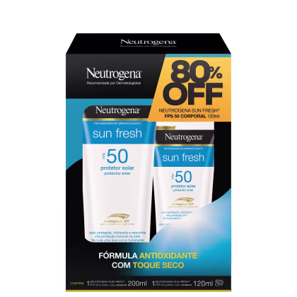 Imagem do produto Kit Neutrogena Sun Fresh FPS50 (2 Produtos)