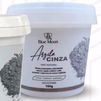 Imagem do produto Blue Moon Argila Cinza 100% Natural 100g