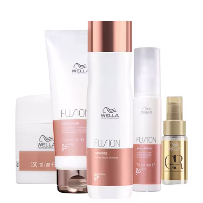 Imagem do produto Kit Wella Professionals Fusion Reflections Full (5 Produtos)