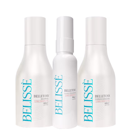 Imagem do produto Kit Belletonn Belissè Liso Perfeito Completo P (3 Produtos)