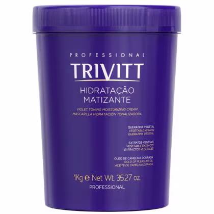 Máscara capilar hidratação matizante contendo 1kg.