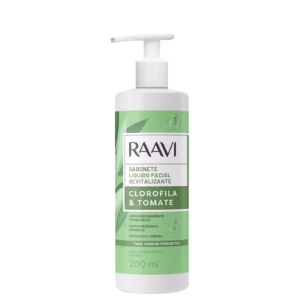 Imagem do produto Raavi Clorofila & Tomate - Sabonete Líquido Facial 200ml
