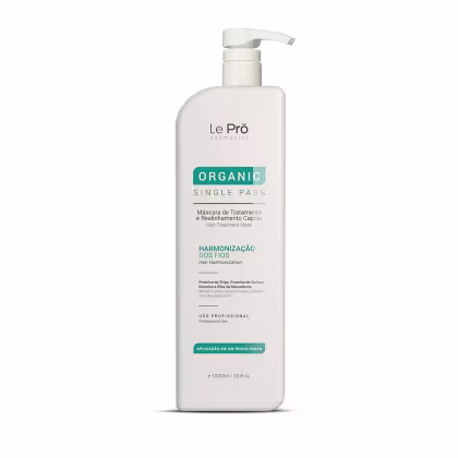 Imagem do produto Le Prö Cosmetics Organic Single Pass - Escova Progressiva 1l