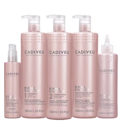 Imagem do produto Kit Cadiveu Professional Repair Solution Treatment (5 Produtos)