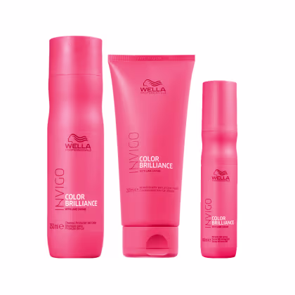Imagem do produto Kit Wella Professionals Invigo Color Brilliance Essentials Trio (3 Produtos)