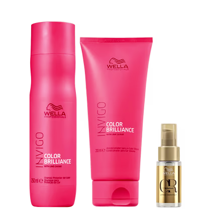 Imagem do produto Kit Wella Professionals Oil Reflections + Invigo Color Brilliance Trio (3 Produtos)