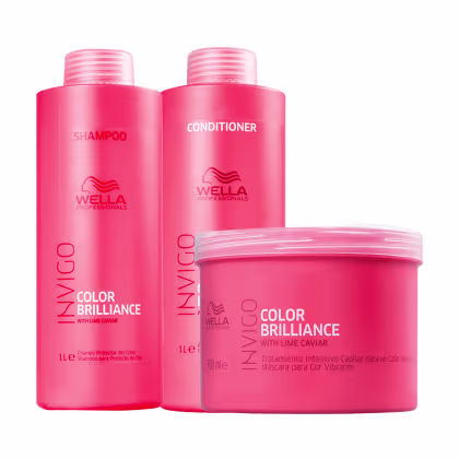 Imagem do produto Kit Wella Professionals Invigo Color Brilliance Salon (3 Produtos)