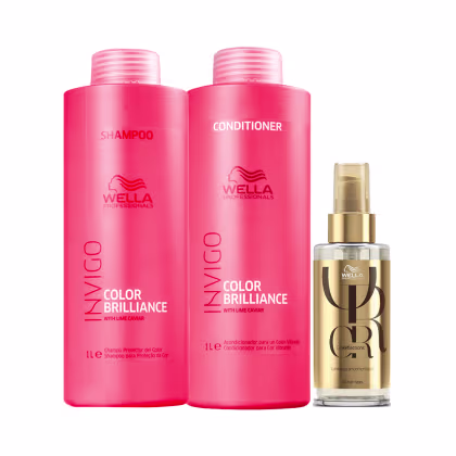 Imagem do produto Kit Wella Proefssionals Invigo Color Brilliance Trio (3 Produtos)