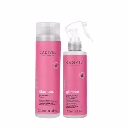 Imagem do produto Kit Cadiveu Profissional Essentials Glamour Shampoo e Fluído (2 produtos)