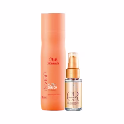 Imagem do produto Kit Wella Nutri Enrich Shampoo 250ml e Oil Reflections 30ml