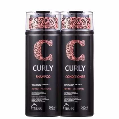 Imagem do produto KIT SHAMPOO E CONDICIONADOR CURLY 300ML - TRUSS