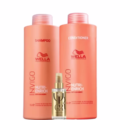Imagem do produto Kit Wella Professionals Invigo Nutri-Enrich Shine Essential (3 Produtos)