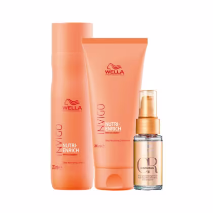 Imagem do produto Kit Wella Professionals Invigo Nutri-Enrich Trio Shine Care (3 Produtos)