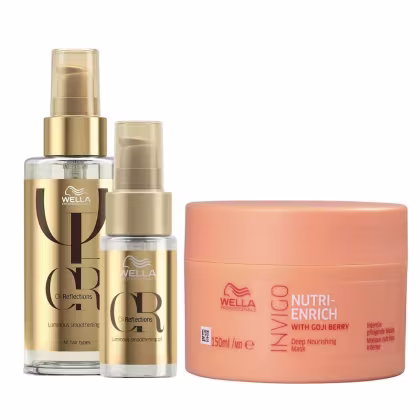 Imagem do produto Kit Wella Professionals Invigo Nutri-Enrich Triplo Shine (3 Produtos)