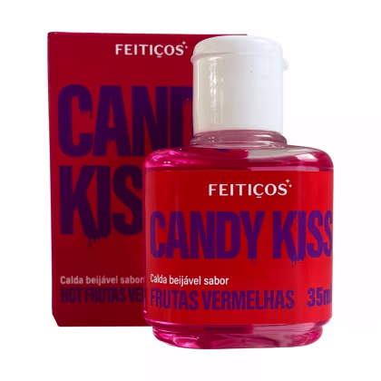 Imagem do produto Calda Beijável de Frutas Vermelhas Feitiços 35ml Candy Kiss