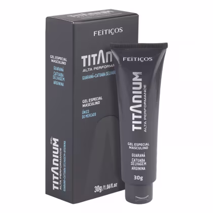 Imagem do produto Gel Alta Performance Masculino Titanium de 30g